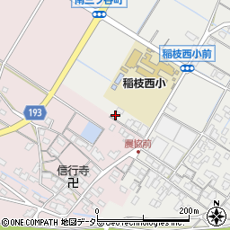 滋賀県彦根市本庄町1650-8周辺の地図