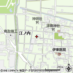 愛知県あま市二ツ寺屋敷59周辺の地図