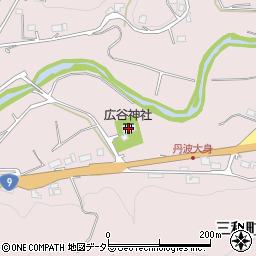 広谷神社周辺の地図