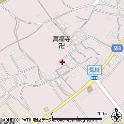 滋賀県大津市荒川271周辺の地図