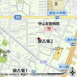 富士工器社宅周辺の地図