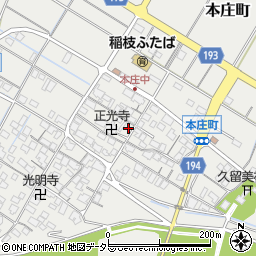 滋賀県彦根市本庄町2629周辺の地図