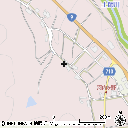 京都府福知山市三和町辻822周辺の地図