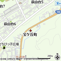 愛知県瀬戸市宝ケ丘町353周辺の地図