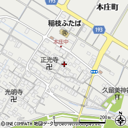滋賀県彦根市本庄町2465周辺の地図