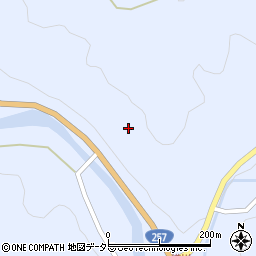 愛知県豊田市稲武町タテカベ周辺の地図