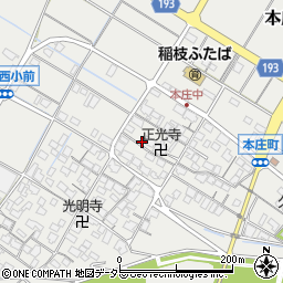 滋賀県彦根市本庄町2616周辺の地図