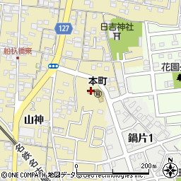 清須市役所　清洲子育て支援センター周辺の地図