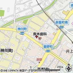 愛知県瀬戸市菱野町39周辺の地図