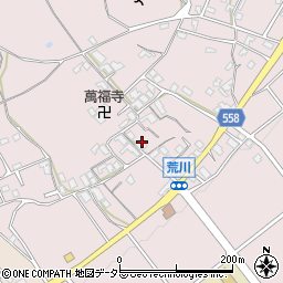 滋賀県大津市荒川276周辺の地図