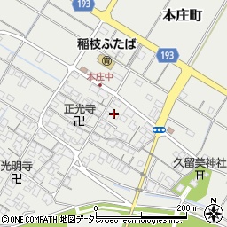 滋賀県彦根市本庄町2470周辺の地図