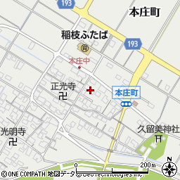 滋賀県彦根市本庄町2470周辺の地図