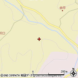 愛知県豊田市余平町保尾多田周辺の地図