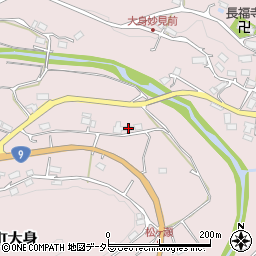 京都府福知山市三和町大身296周辺の地図