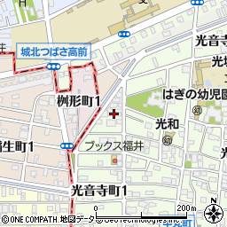 横井ラミネート工場周辺の地図