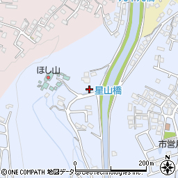 静岡県富士宮市星山72-2周辺の地図