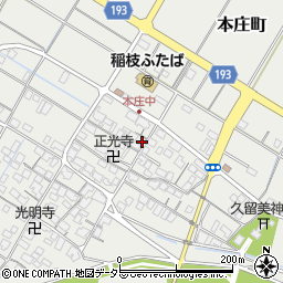 滋賀県彦根市本庄町2631周辺の地図