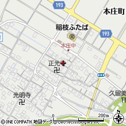 滋賀県彦根市本庄町2627周辺の地図