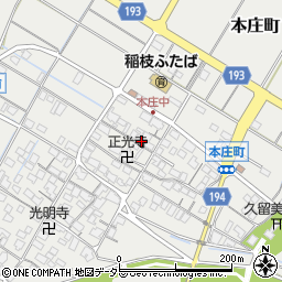 滋賀県彦根市本庄町2627周辺の地図