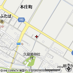 滋賀県彦根市本庄町1463周辺の地図