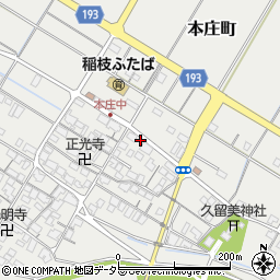 滋賀県彦根市本庄町2464周辺の地図