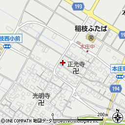 滋賀県彦根市本庄町2620周辺の地図