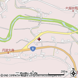 京都府福知山市三和町大身207周辺の地図