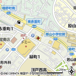 青楽瀬戸店周辺の地図