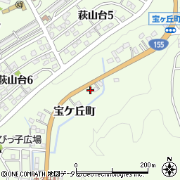 愛知県瀬戸市宝ケ丘町357周辺の地図