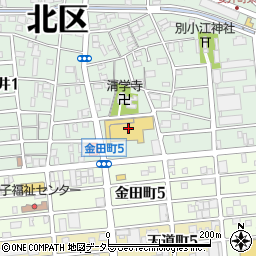 ホームセンターコーナン名古屋北店周辺の地図