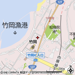 千葉県富津市竹岡437周辺の地図