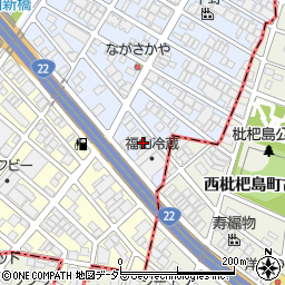 愛知県名古屋市西区あし原町6周辺の地図