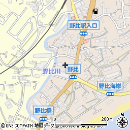 コスモ湘南野比海岸Ａ棟風の棟周辺の地図