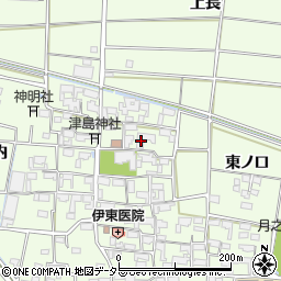 愛知県あま市二ツ寺屋敷33周辺の地図