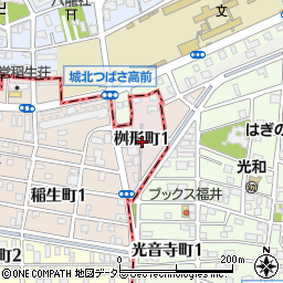 〒451-0011 愛知県名古屋市西区桝形町の地図