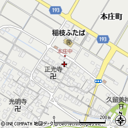 滋賀県彦根市本庄町2632周辺の地図
