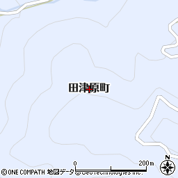 愛知県豊田市田津原町周辺の地図