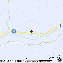愛知県豊田市稲武町クサカリ場周辺の地図
