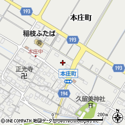 滋賀県彦根市本庄町2137周辺の地図