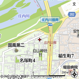 愛知県名古屋市西区名塚町5丁目周辺の地図