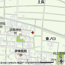 愛知県あま市二ツ寺屋敷31周辺の地図