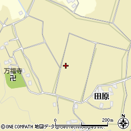 千葉県富津市田原周辺の地図