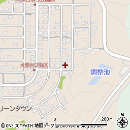 千葉県いすみ市大原台309-1周辺の地図