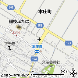 滋賀県彦根市本庄町2131周辺の地図