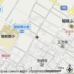 滋賀県彦根市本庄町2412周辺の地図