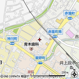 愛知県瀬戸市赤重町137-4周辺の地図