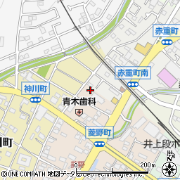 愛知県瀬戸市菱野町2周辺の地図