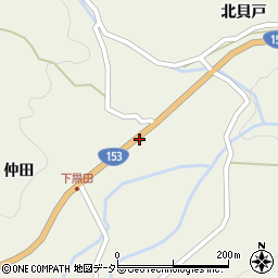 愛知県豊田市黒田町（立小路）周辺の地図