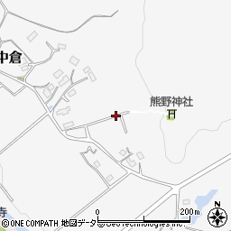 千葉県勝浦市中倉周辺の地図