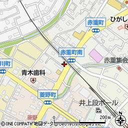 愛知県瀬戸市赤重町128-4周辺の地図